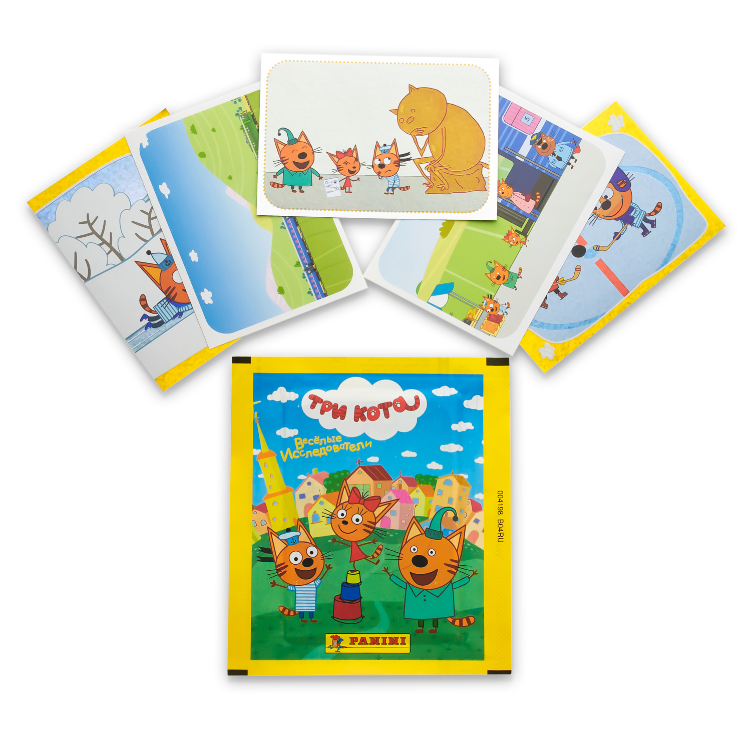 Наклейки Panini Три кота - фото 3
