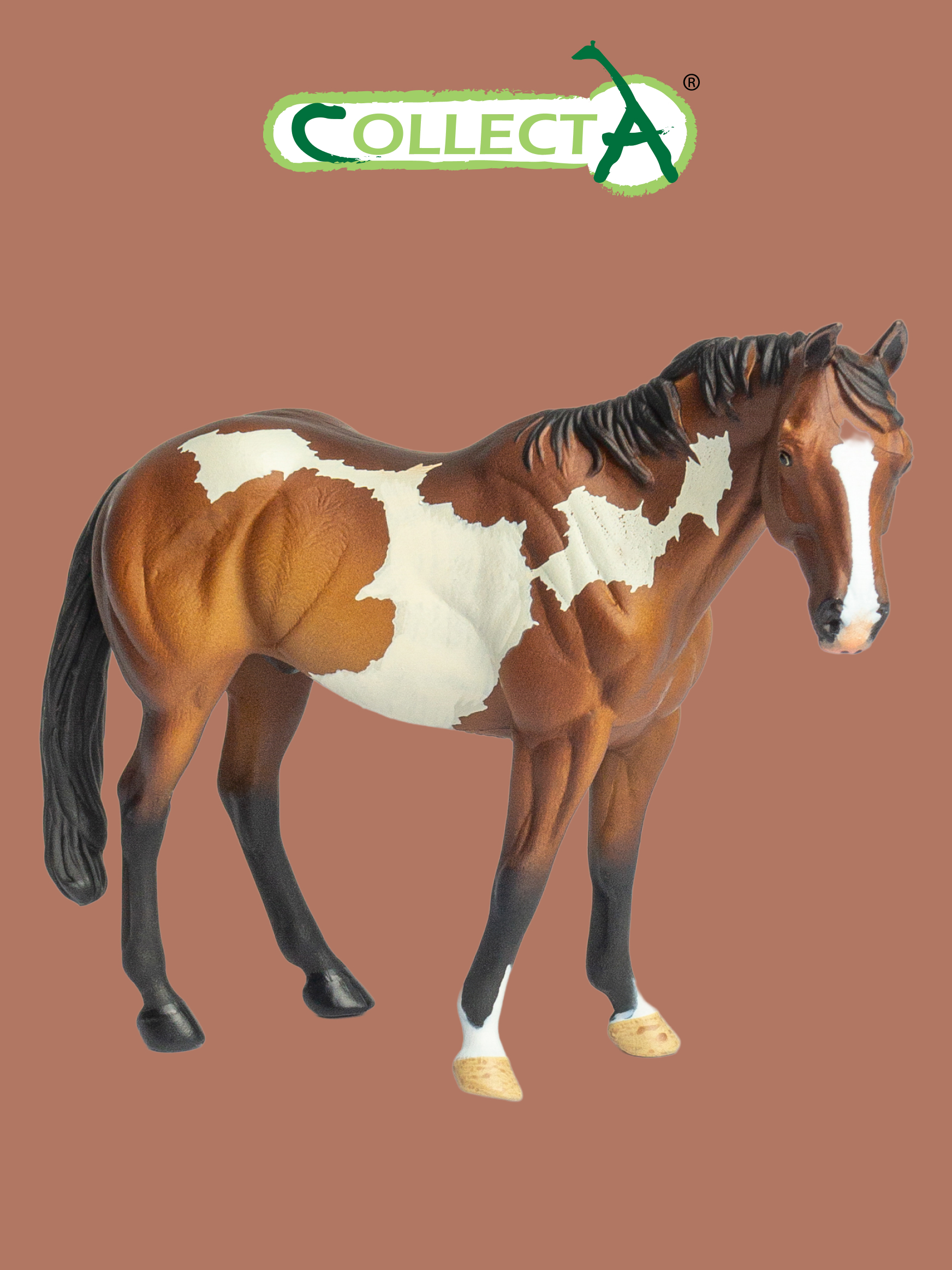Фигурка Collecta Лошадь Гнедой Оверо - фото 1