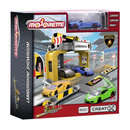 Парковка Majorette Creatix Lamborghini многоуровневый, с пусковой установкой