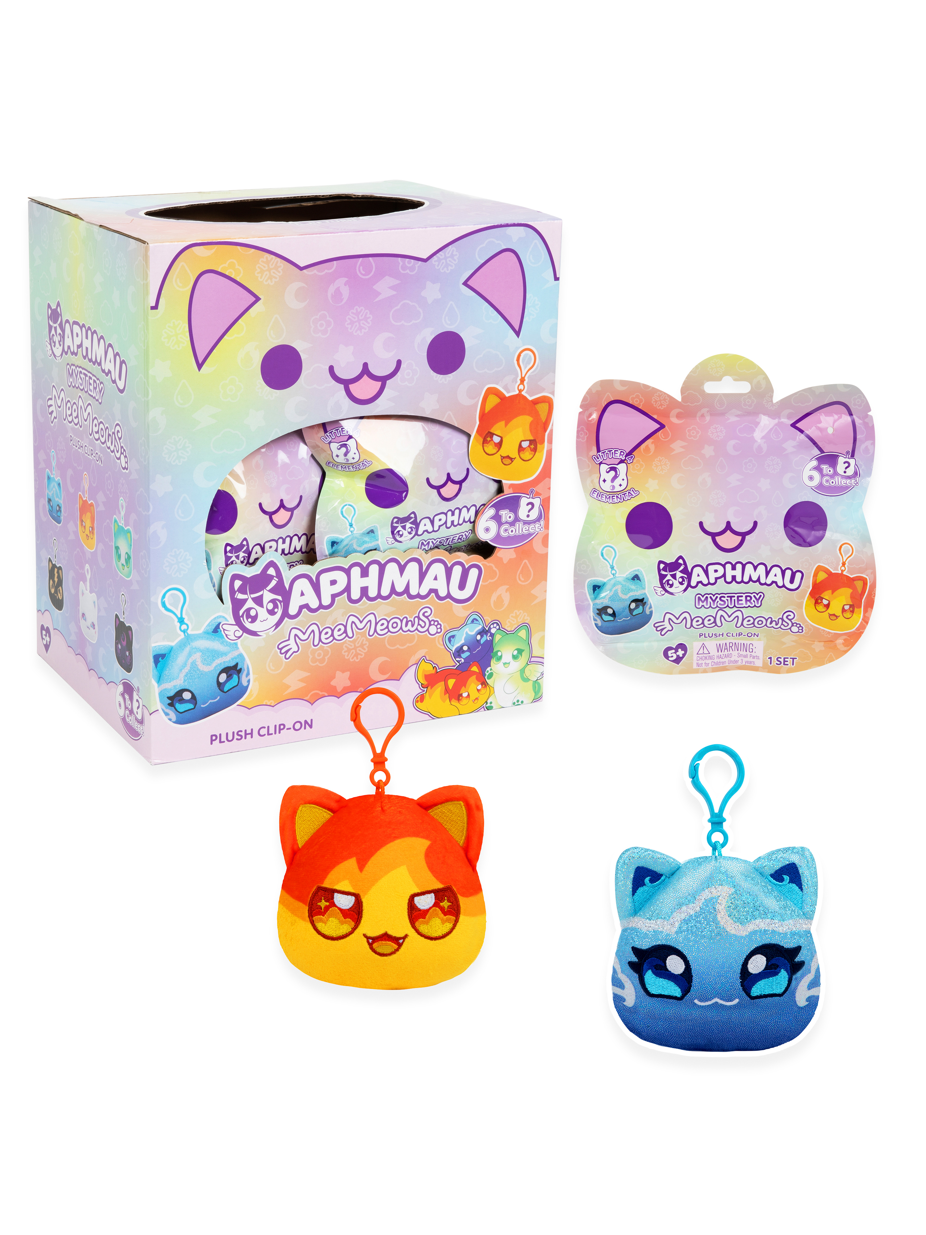 Брелок APHMAU Aphmau MeeMeow Стихия серия 4 - фото 9