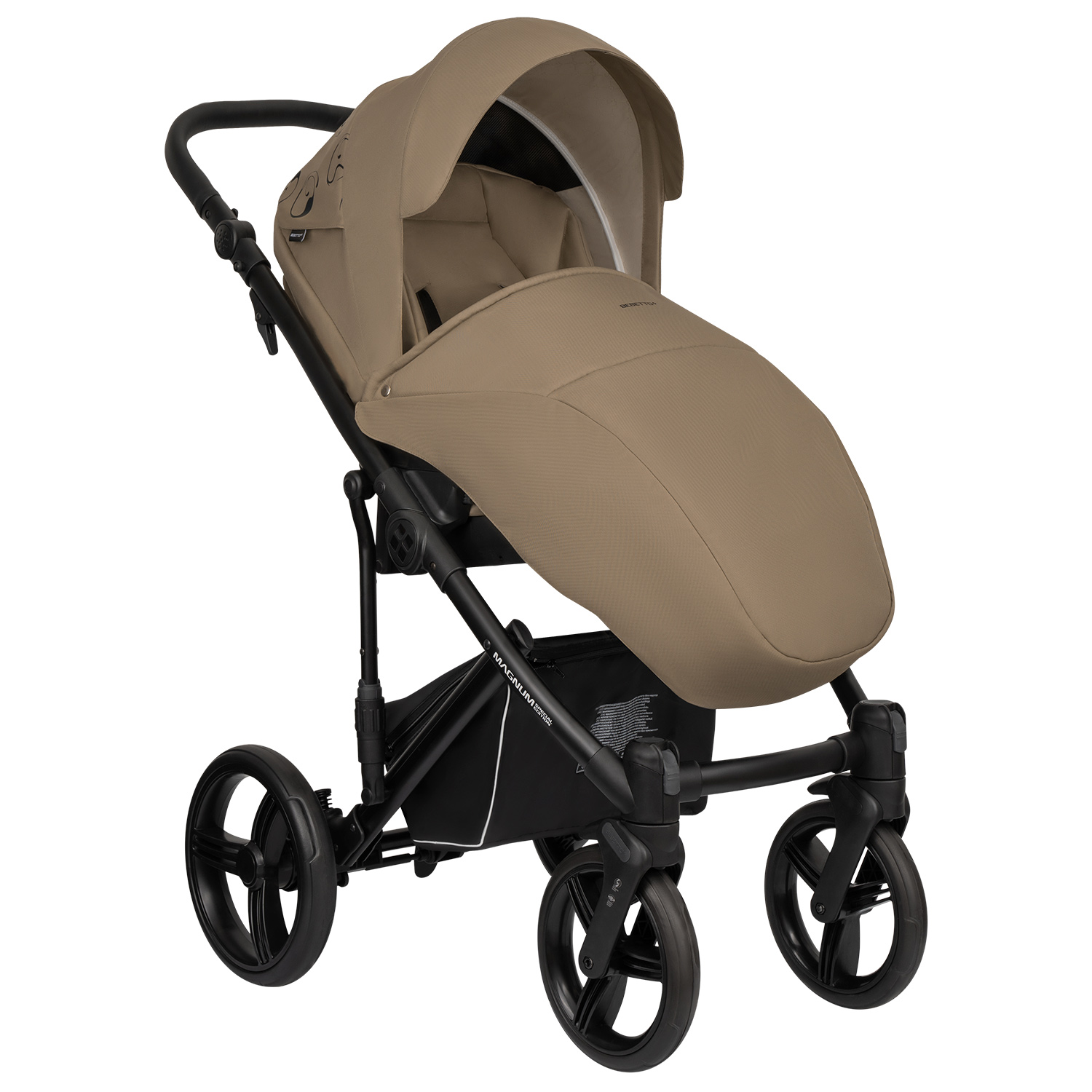 Коляска 2в1 Bebetto Magnum Light SE бежевый - фото 7