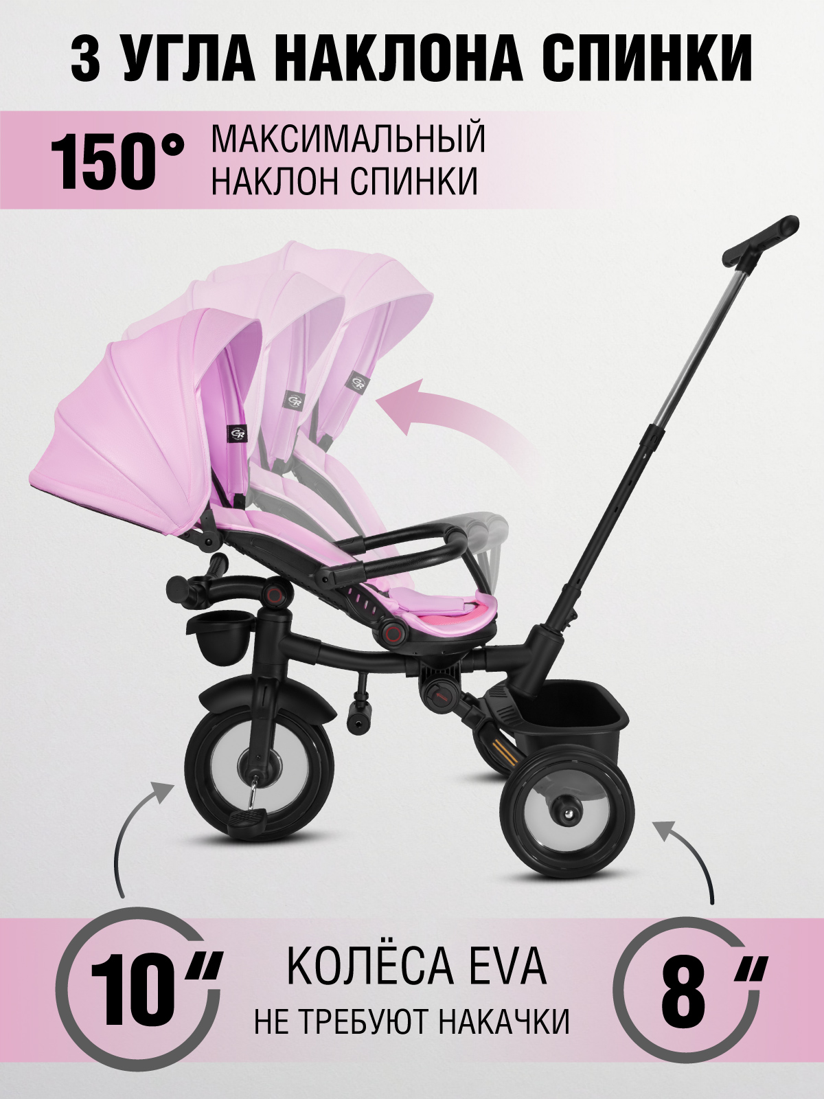 Трехколесный велосипед CITYRIDE - фото 6