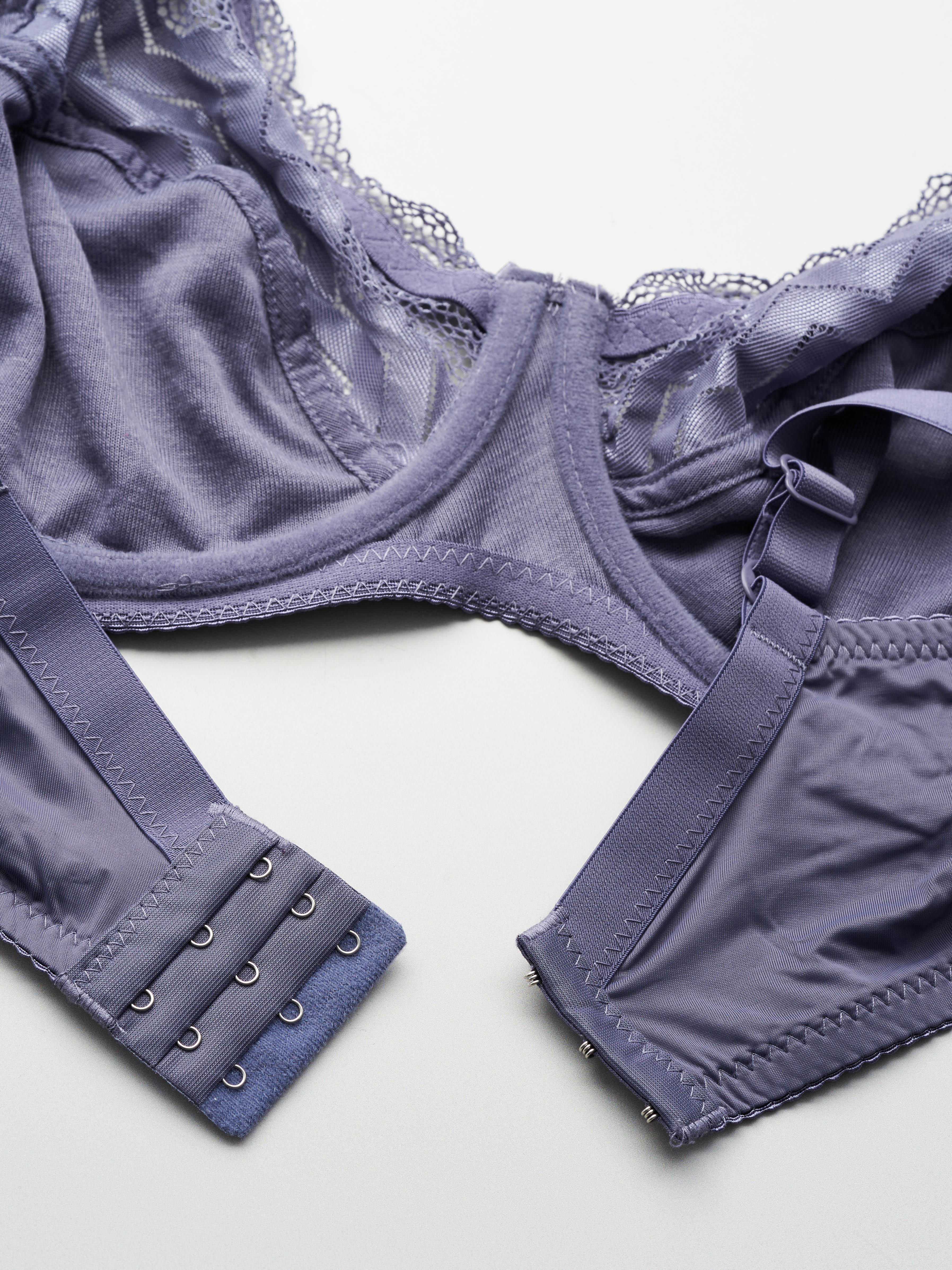 Бюстгальтер Настроение женщины L00012/СИНЕ-СЕРЫЙ - фото 5