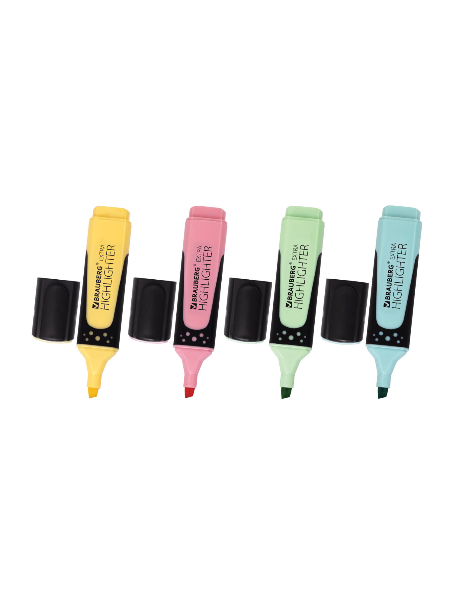Набор текстовыделителей Brauberg 4 шт Super Pastel 1-5 мм - фото 9