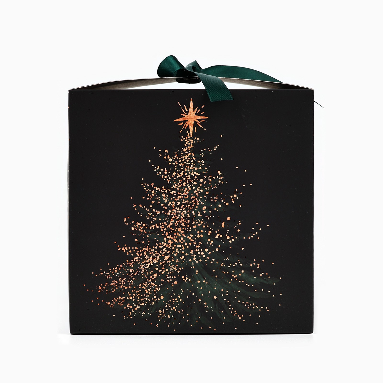 Коробка складная Дарите Счастье "С новым годом", 18 х 18 х 18 см - фото 4