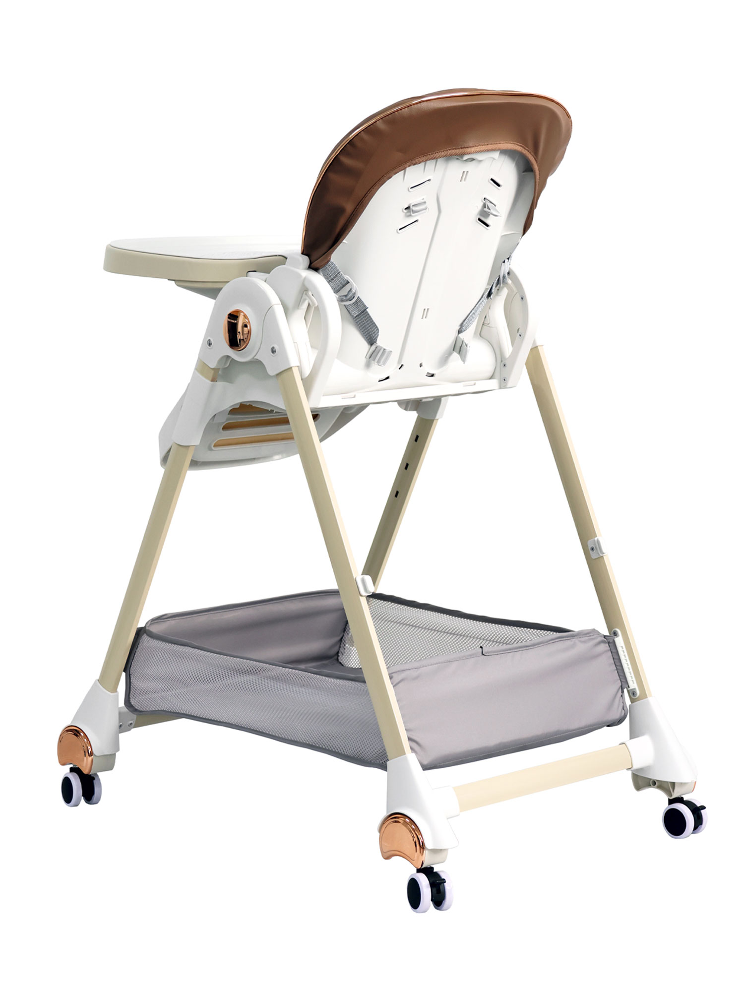 Стульчик для кормления TOMMY Chair-621 коричневый - фото 8