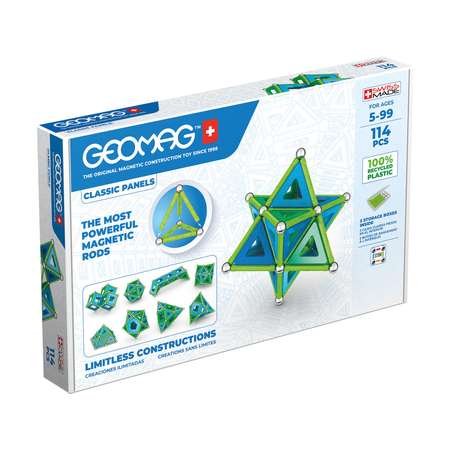 Конструктор Geomag магнитный 114 дет.