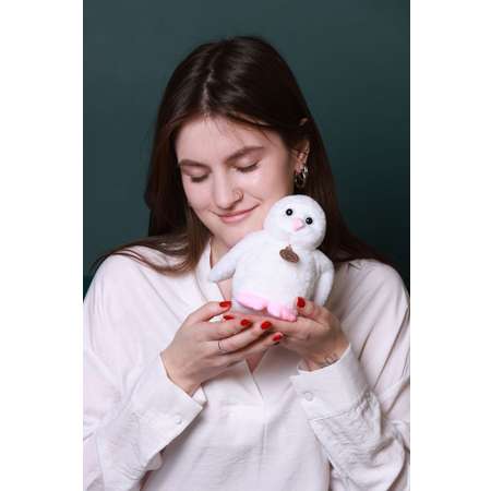 Игрушка мягкая Lapkin сова 14 см