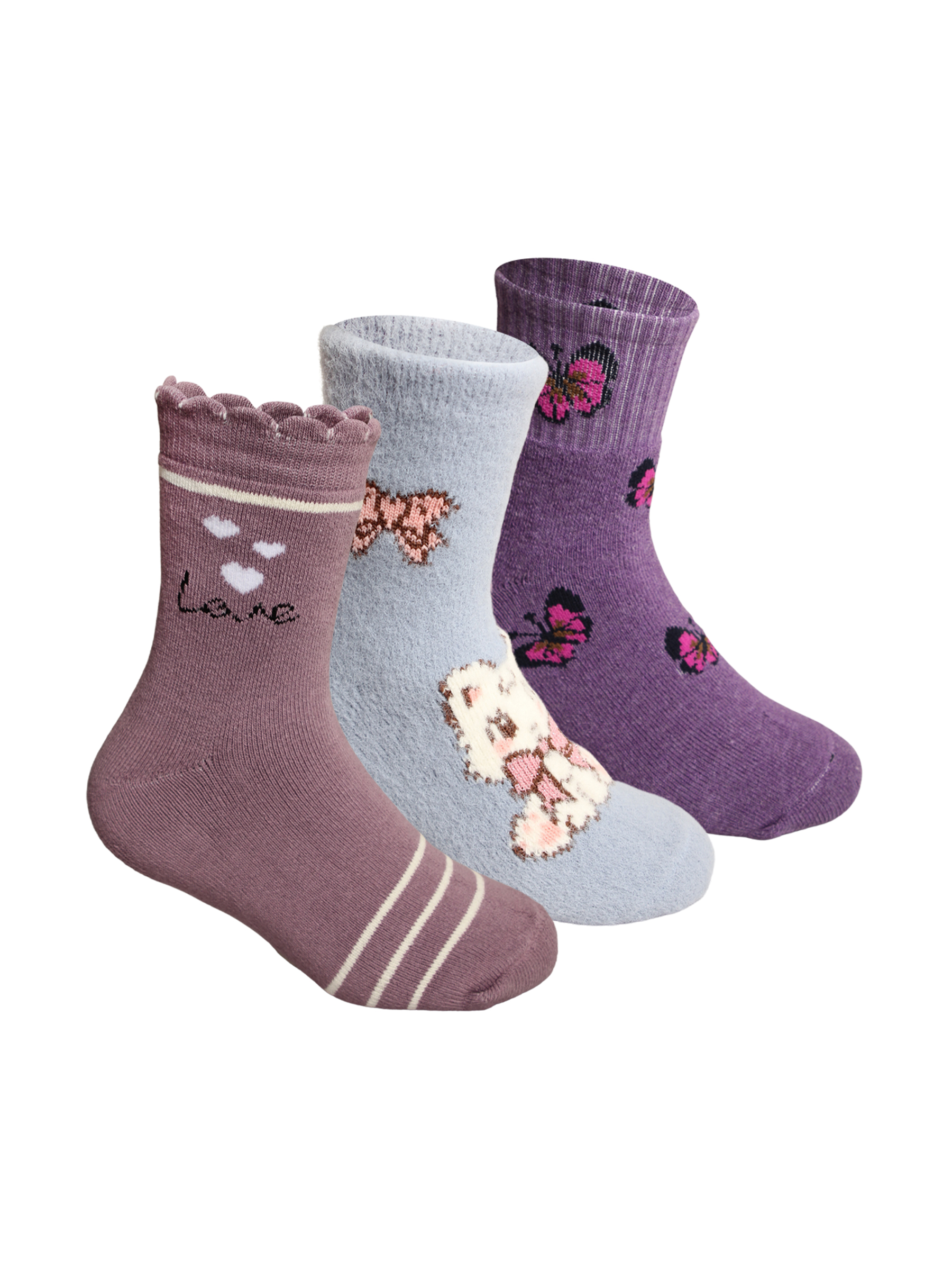 Носки 3 пары Little Mania ZHD-018-1-3MIX - фото 1