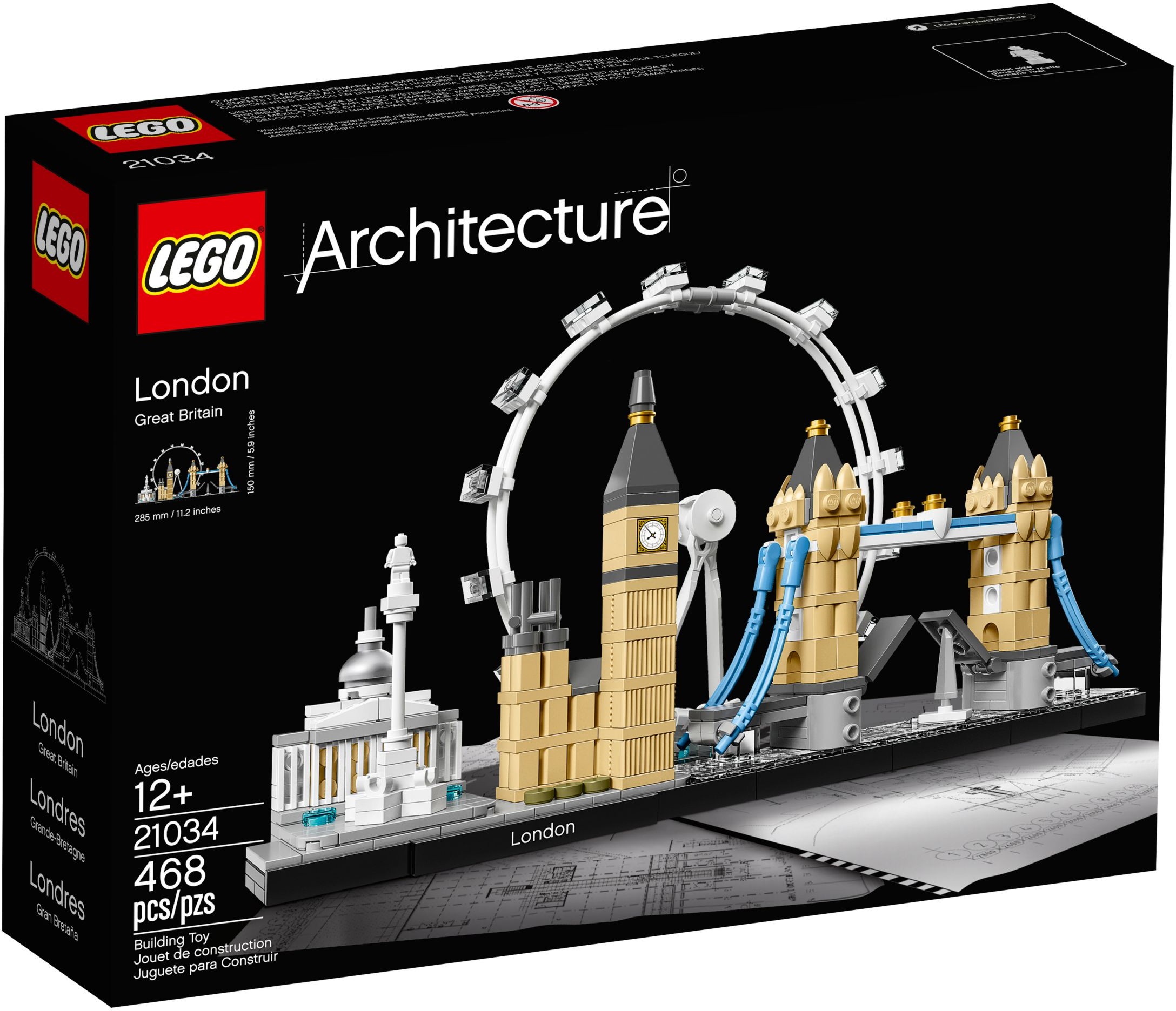 Конструктор LEGO Architecture 468 дет. - фото 1