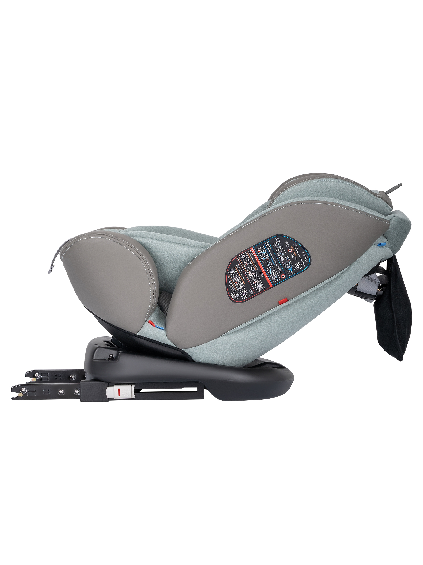 Автокресло Indigo Aero, шалфей Isofix 0+/1/2/3 (0-36 кг) - фото 4