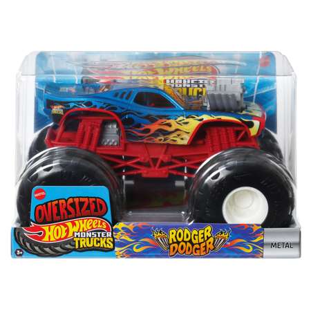 Монстр-трак Hot Wheels Monster Trucks 1:24 красный