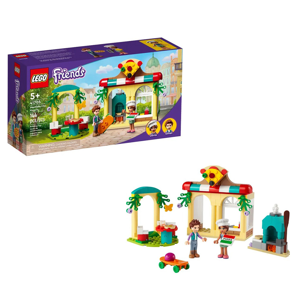 Конструктор LEGO Friends Пиццерия Хартлейк Сити 144 дет. - фото 2