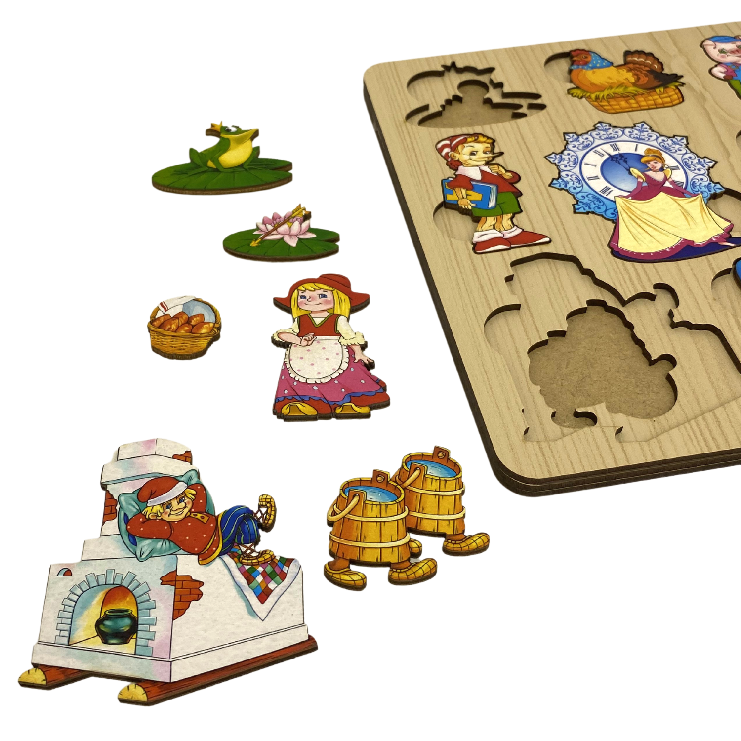 Игрушка Нескучные игры рамка-вкладыш Где чья вещь - фото 3