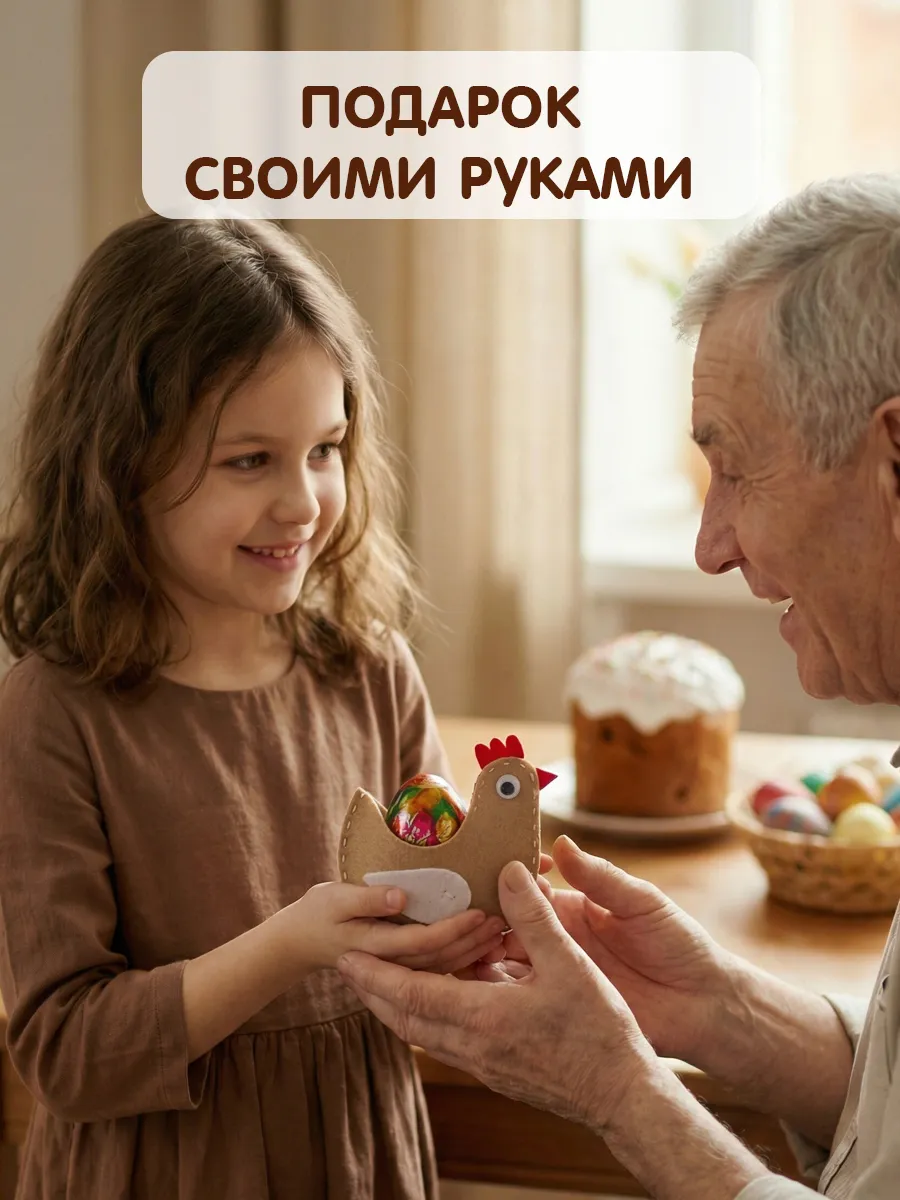 Набор для творчества HappyLine шитье Курочки-наседки - фото 5