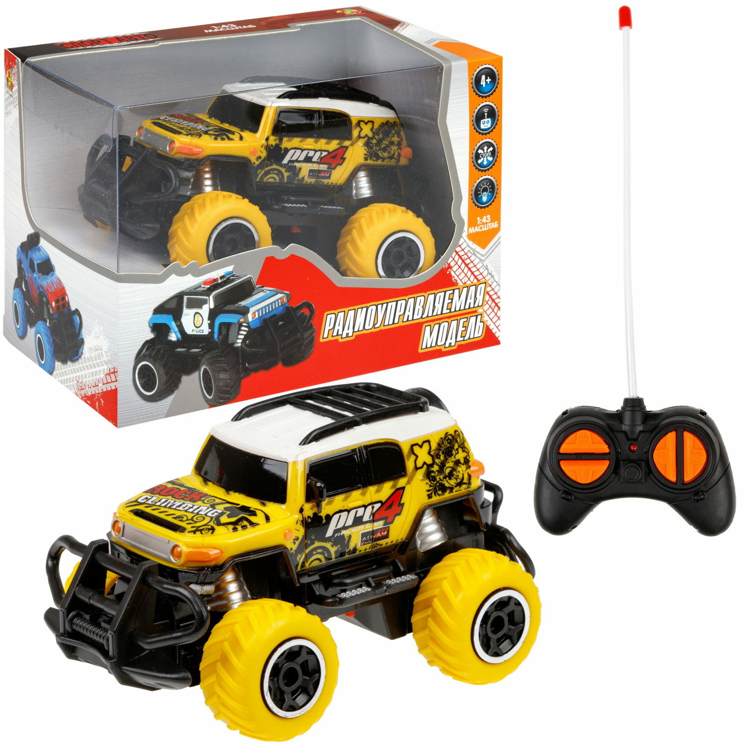 Автомобиль РУ №1TOY 1:43 в ассортименте - фото 2