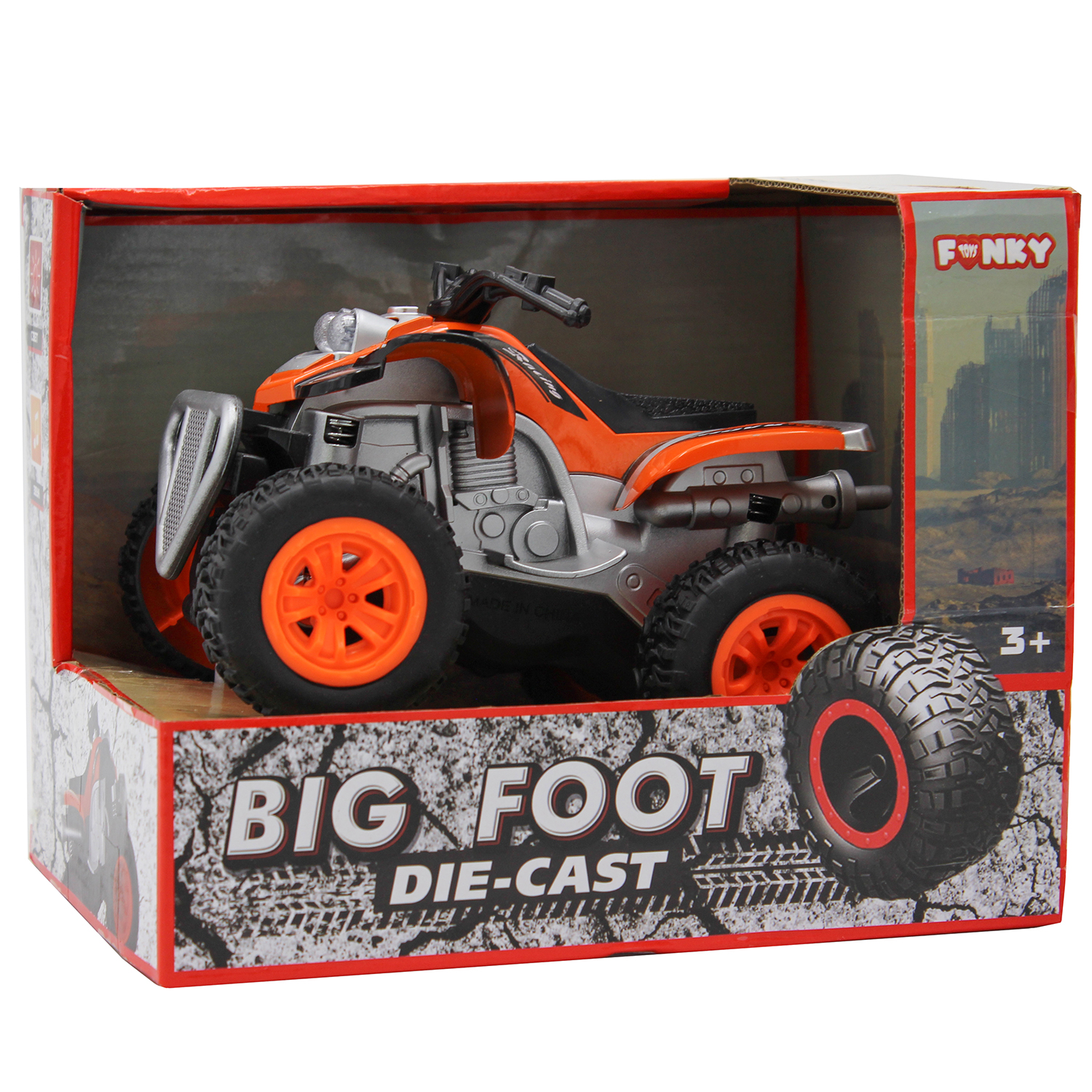 Квадроцикл Funky Toys 1:24 FT61063 - фото 3