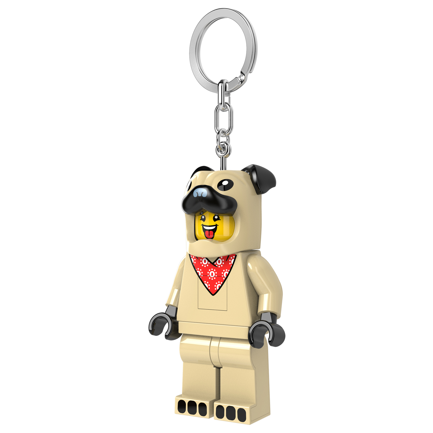 Брелок LEGO Minifigures - Человек-Мопс 1 шт. - фото 3