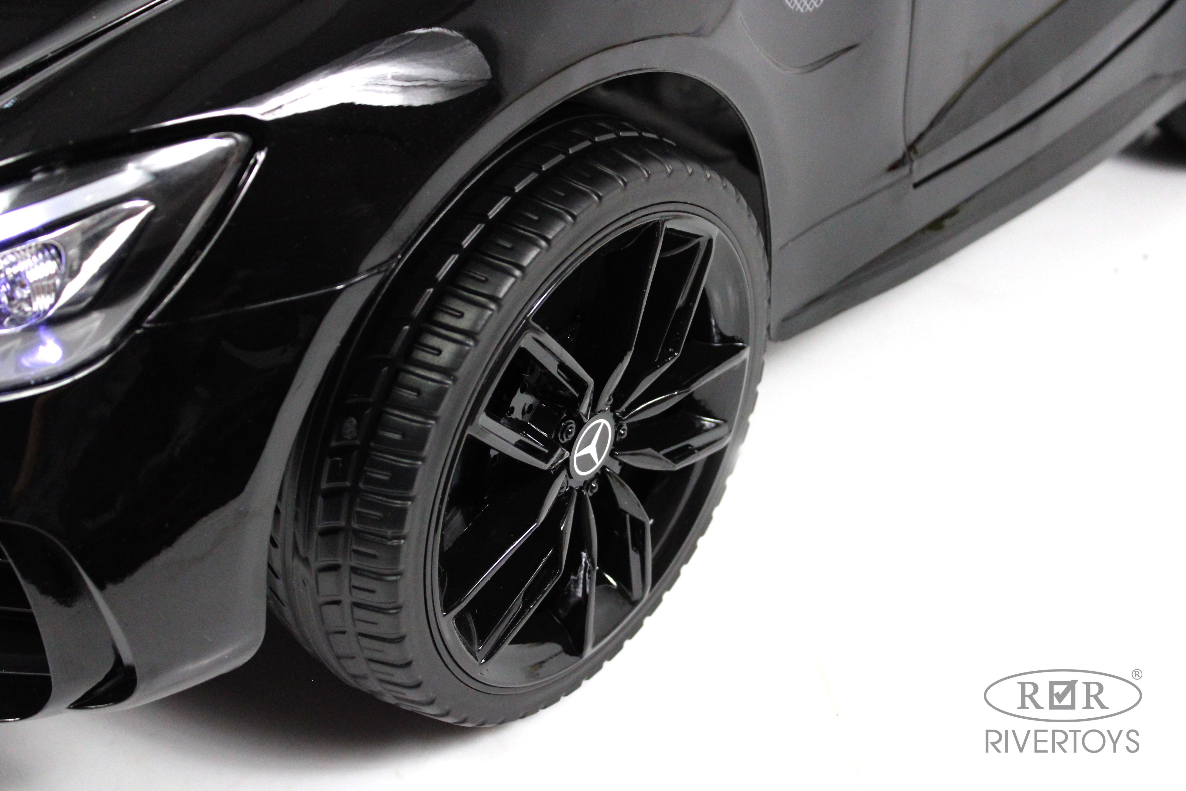Электромобиль RIVERTOYS Mercedes X777XX-AMG-BLACK-GLANEC С пультом ДУ - фото 7