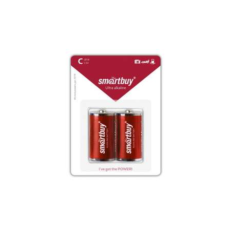 Элемент питания Smartbuy LR14 - 2 шт. в упаковке
