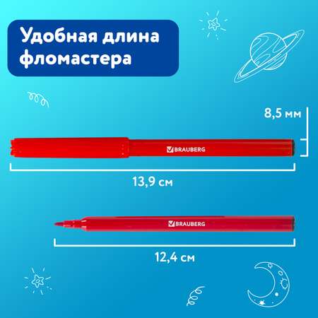 Фломастеры Юнландия 24 цв.