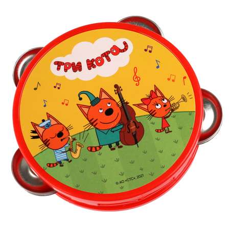 Игрушка музыкальная Играем вместе Три Кота