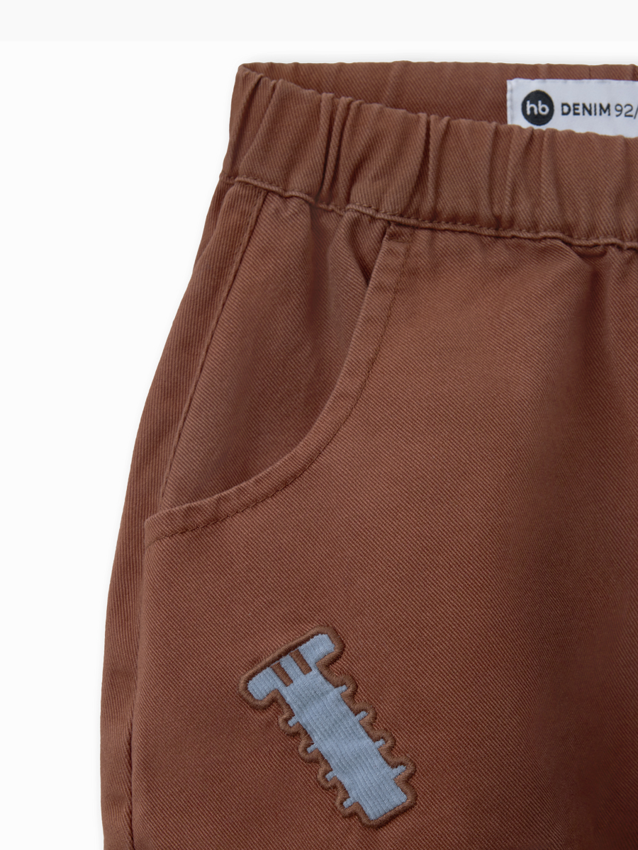 Джинсы Happy Baby 88654-1_brown - фото 4