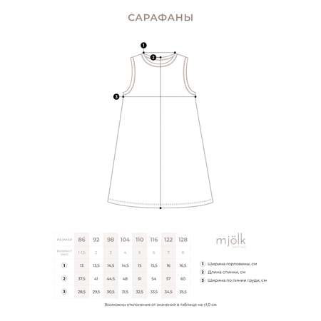 Сарафан Mjolk