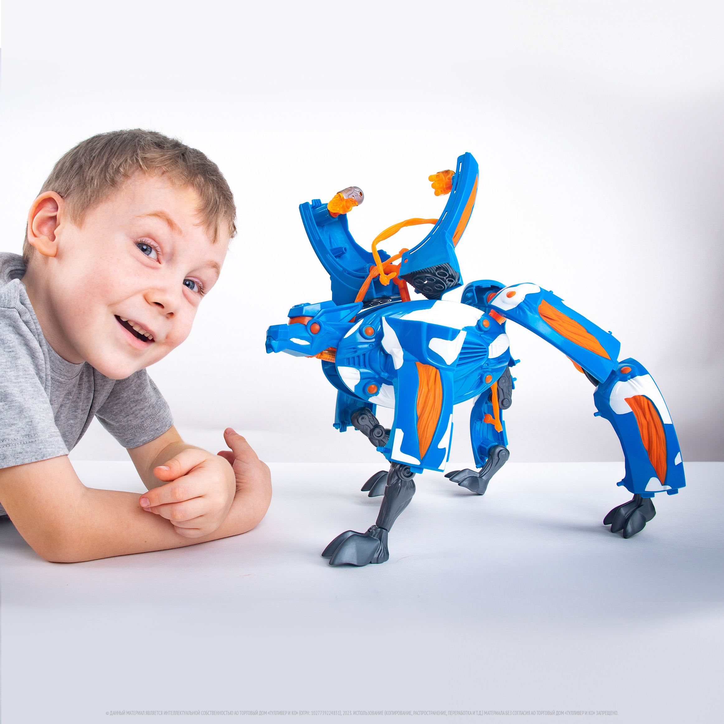 Фигурка GIGA BOTS Робот Зверь-ТорБот - фото 6