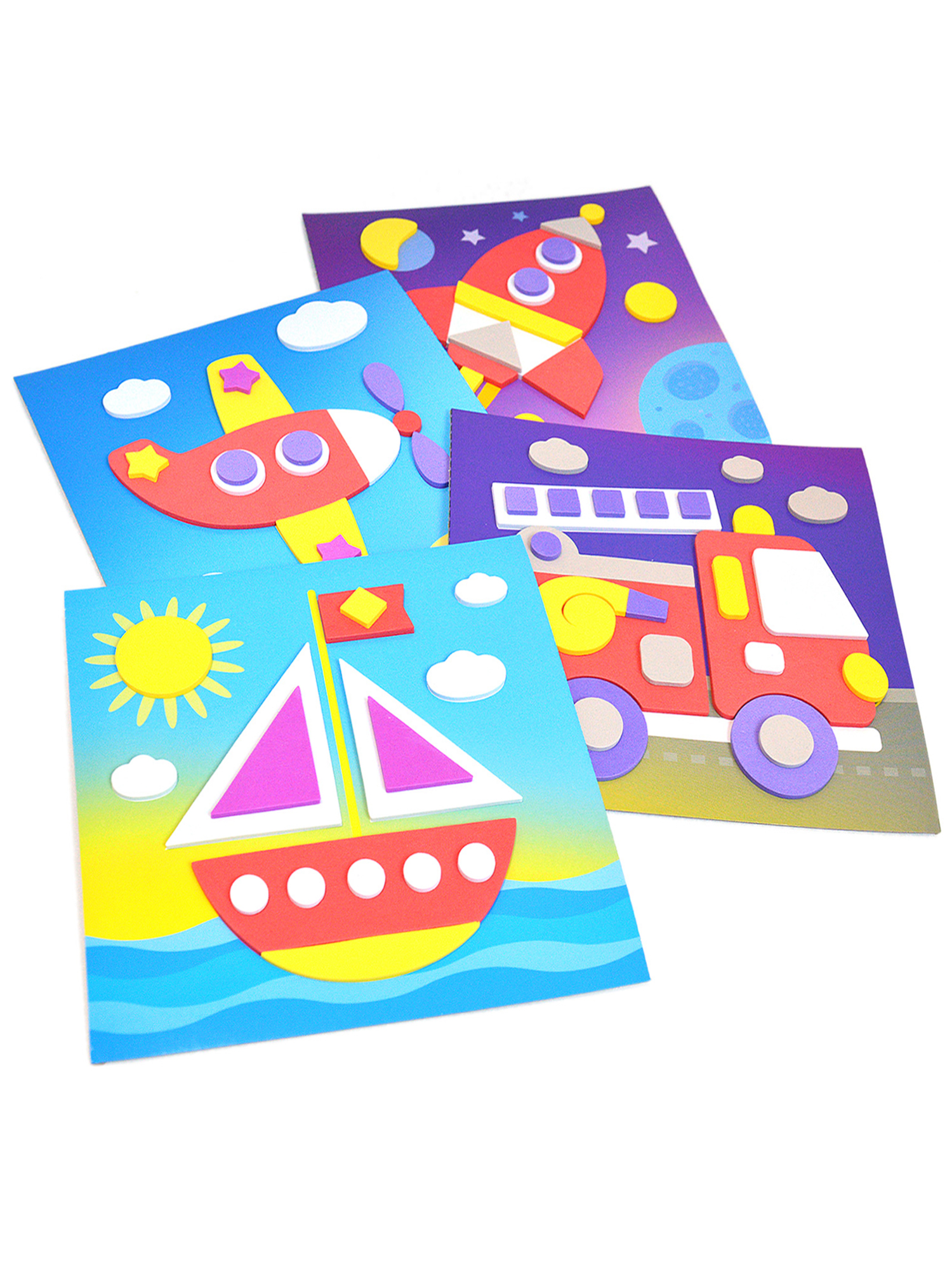 Набор для творчества Дрофа-Медиа аппликация Поехали - фото 9