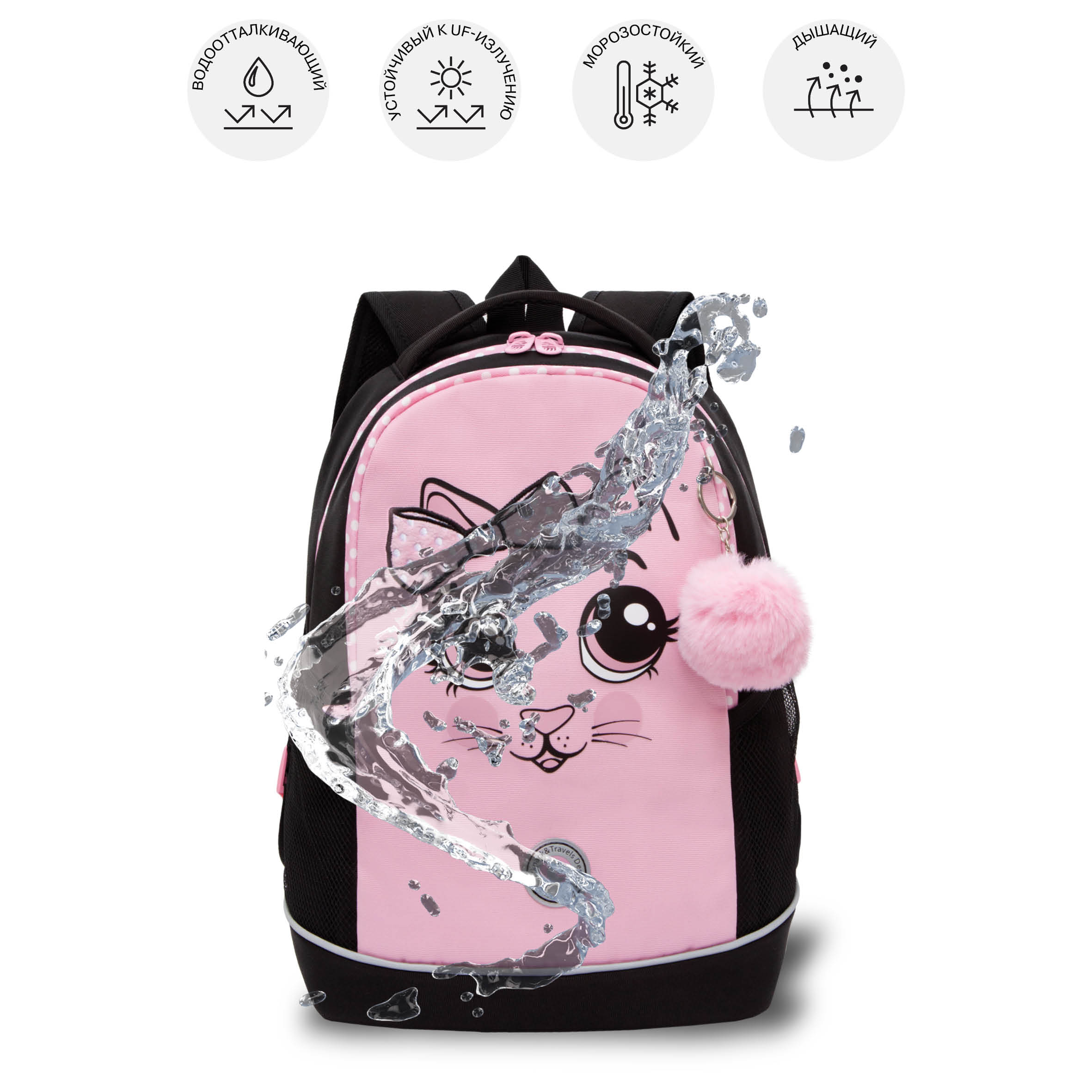 Рюкзак Grizzly для девочки - фото 9