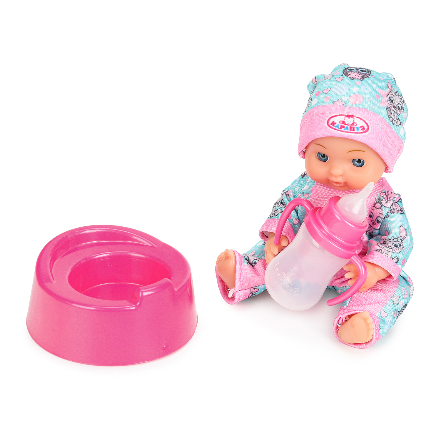 Кукла пупс Карапуз высота 15 см 393476 - фото 2