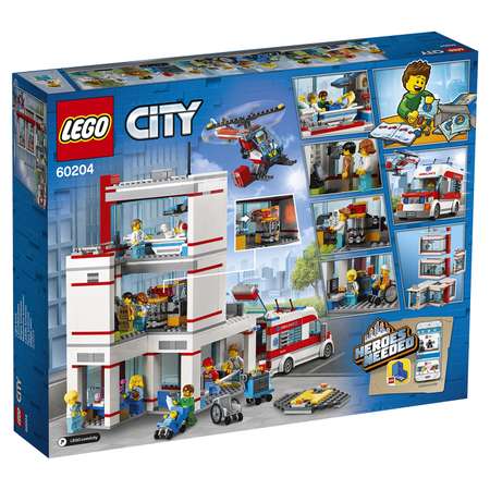 Конструктор LEGO City блочный