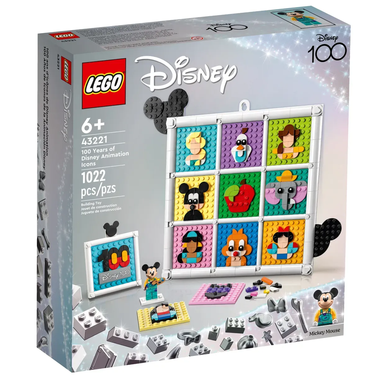 Конструктор LEGO Disney 43221 1019 дет. - фото 1