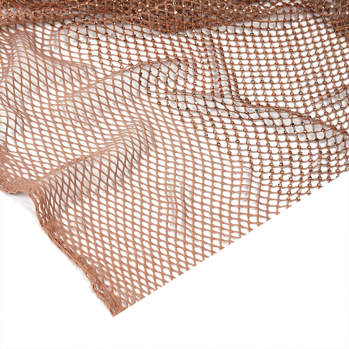 Ткань TBY Сетка со стразами - фото 8