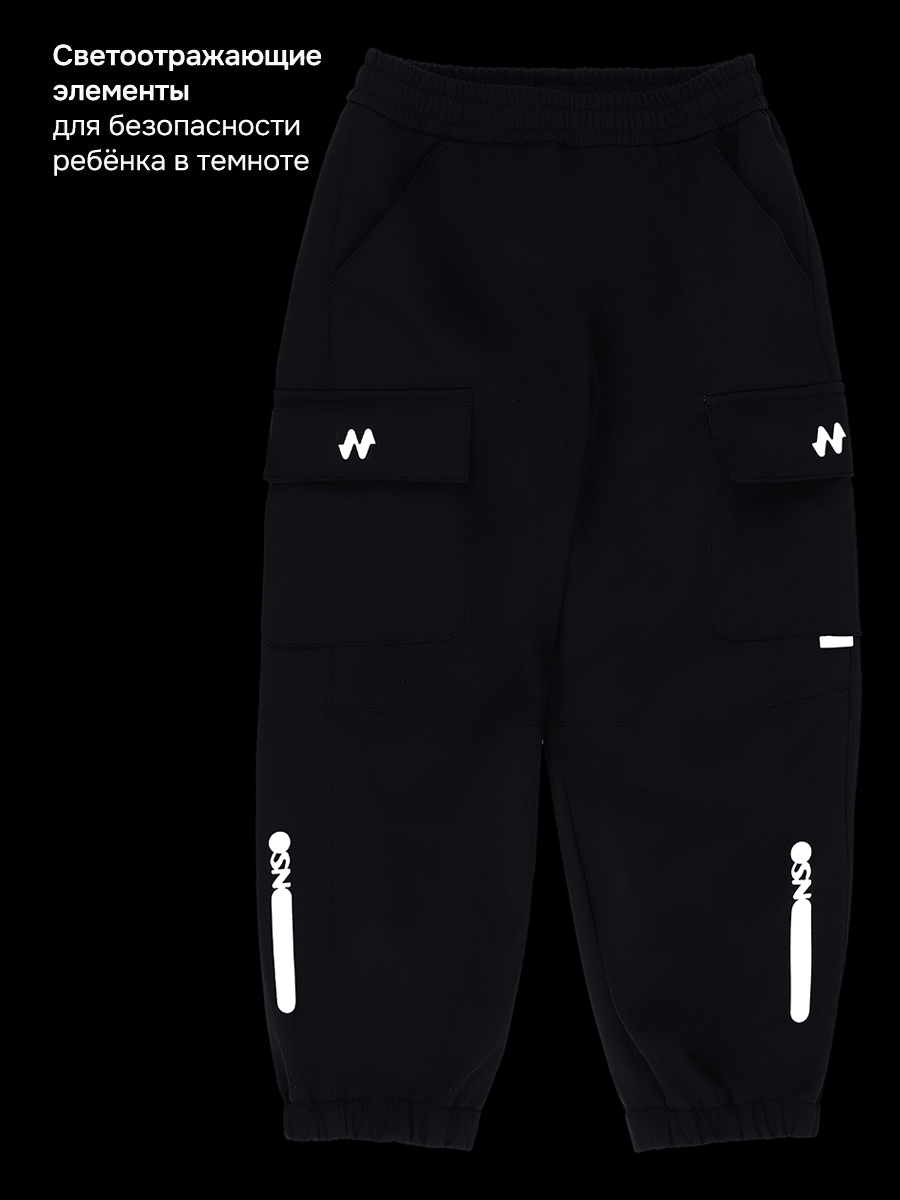 Брюки утепленные NIKASTYLE 2л16926 черный - фото 7