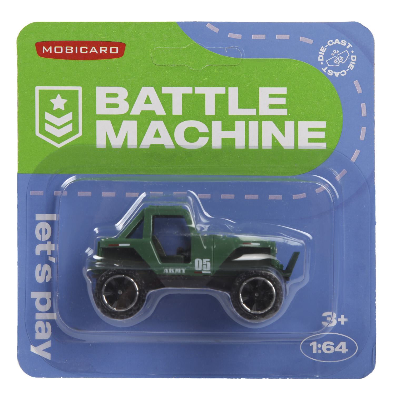 Автомобиль Mobicaro Военная техника 1:64 в ассортименте OTB0583971 - фото 7
