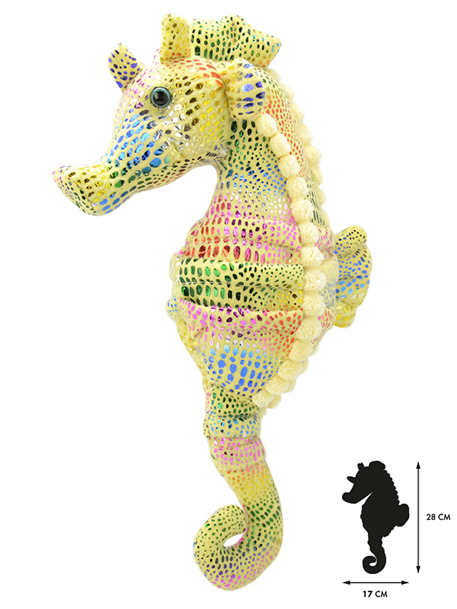 Мягкая игрушка All About Nature Морской конёк - фото 5