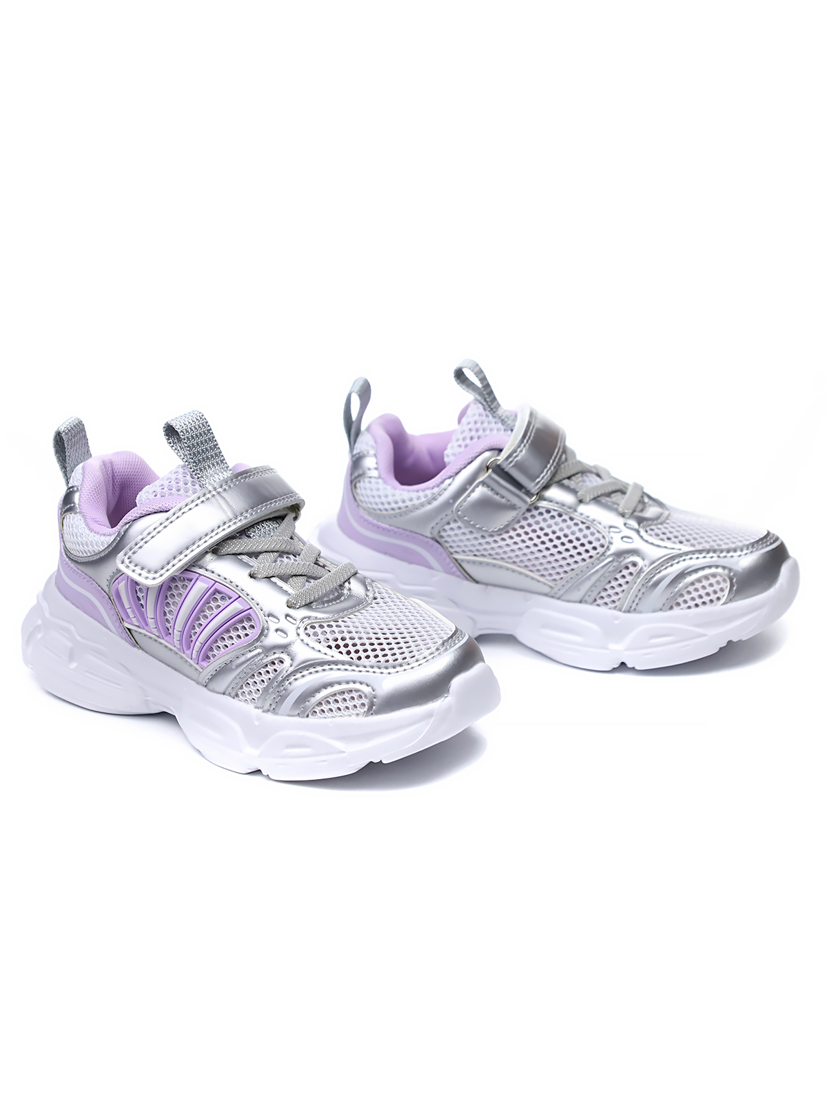 Кроссовки Boys and Girls W2087-3D фиолетовый - фото 6
