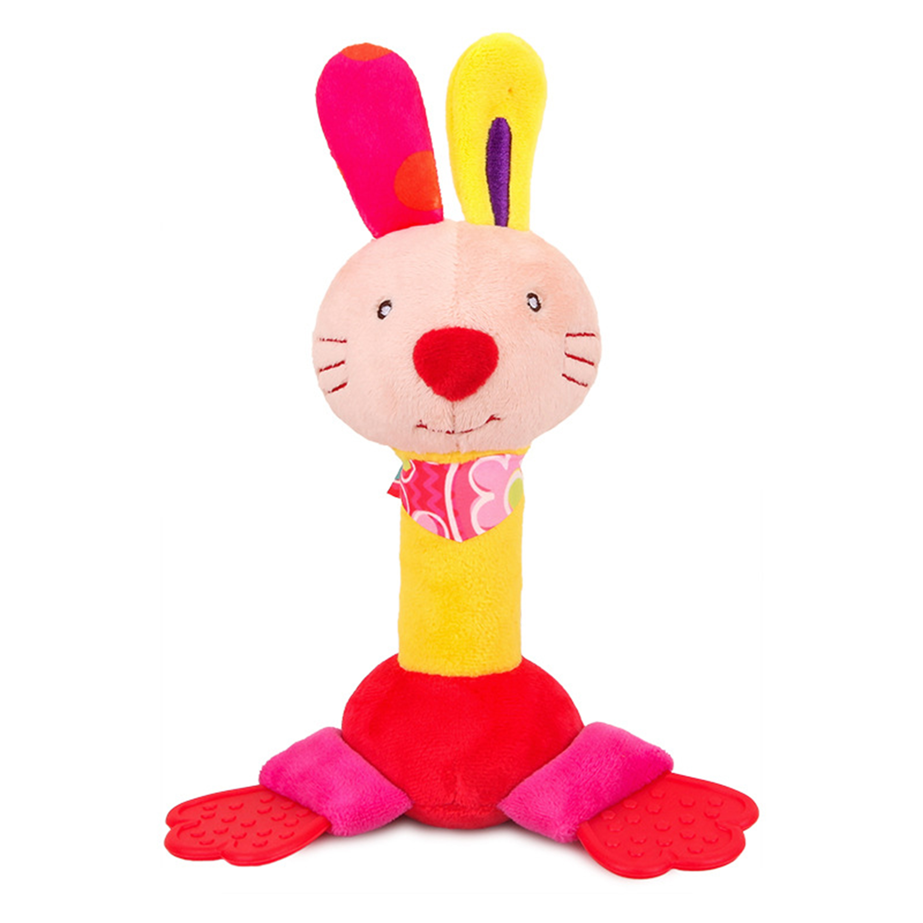 Игрушка SHARKTOYS погремушка Зайка - фото 7