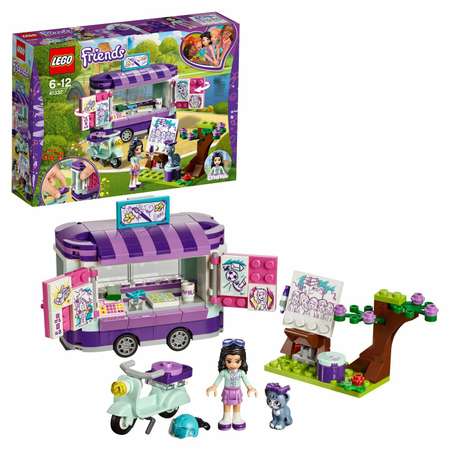 Конструктор LEGO Friends Передвижная мастерская Эммы блочный