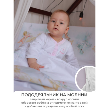 Детское постельное белье Dr. Hygge ангелы