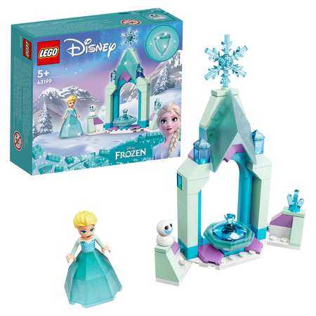 Конструктор LEGO Disney Princess Двор замка Эльзы блочный