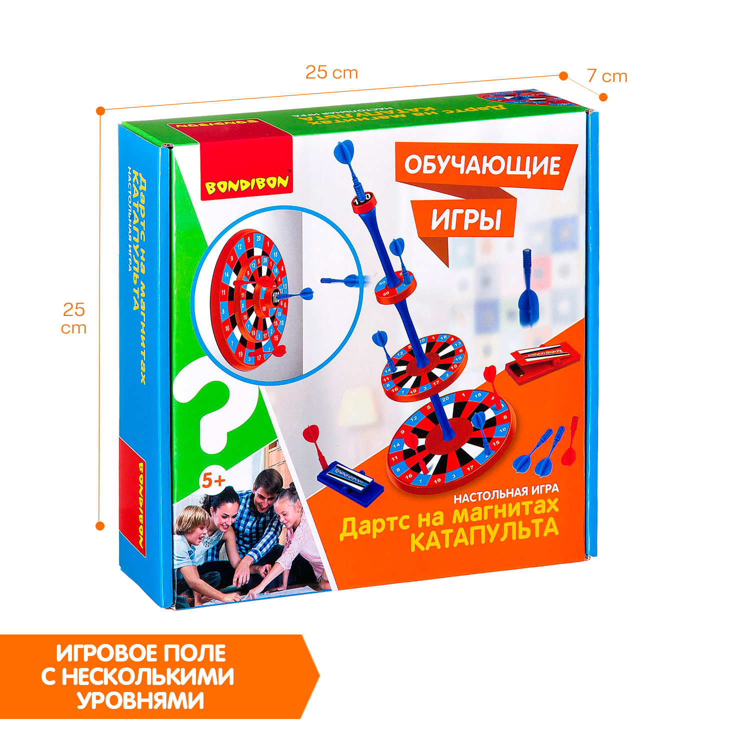 Настольная игра Bondibon активная Дартс на Магнитах - фото 6
