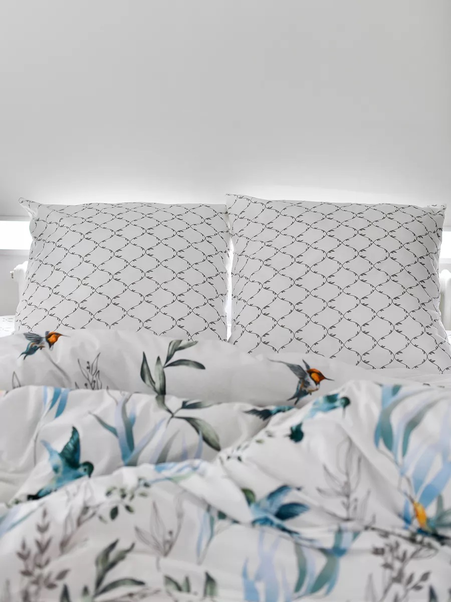 Постельное белье LOVEBERRY 1,5 спальный колибри - фото 7