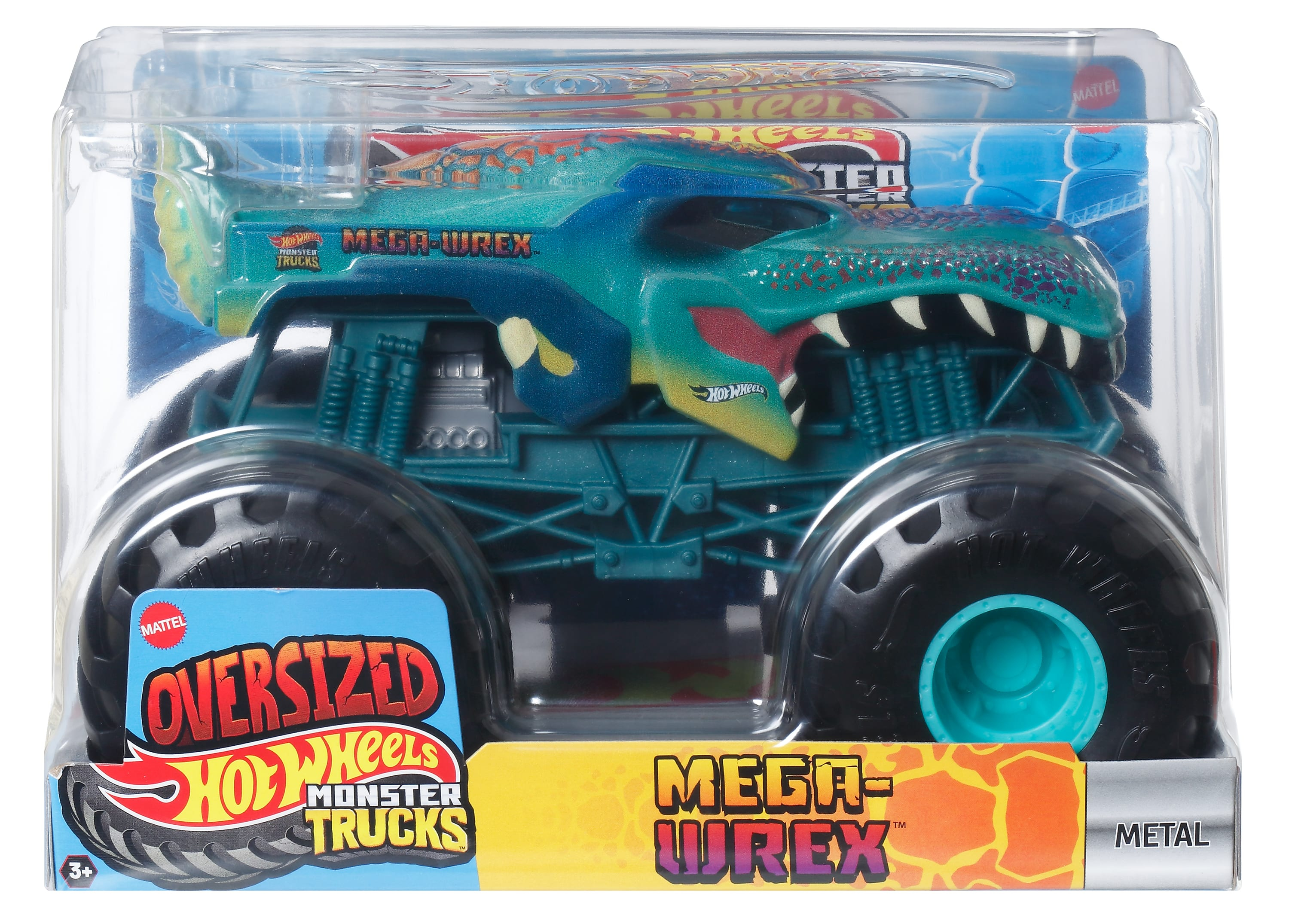 Монстр-трак Hot Wheels Monster Trucks 1:24 FYJ83/JDR03 - фото 1