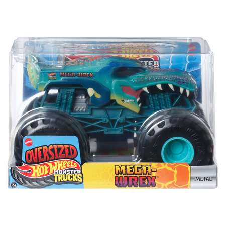 Монстр-трак Hot Wheels Monster Trucks 1:24 голубой
