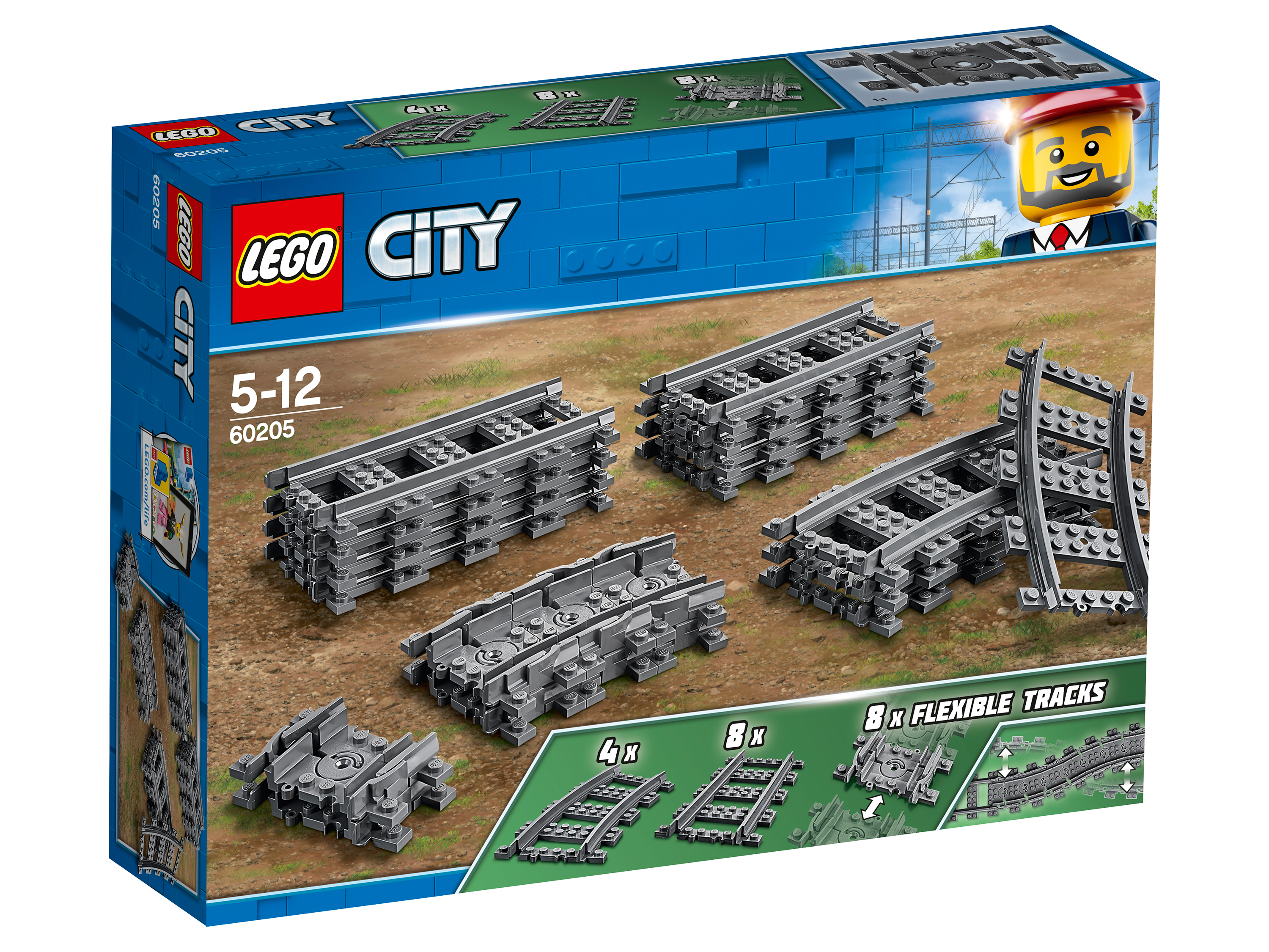 Конструктор LEGO City Trains 60205 20 дет. - фото 1