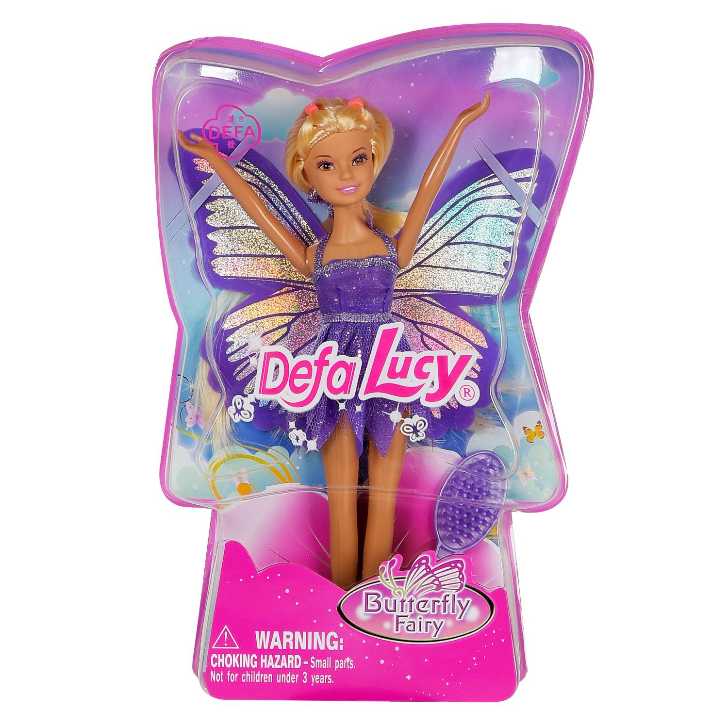 Кукла модельная Abtoys 8121d/фиолетовый - фото 1