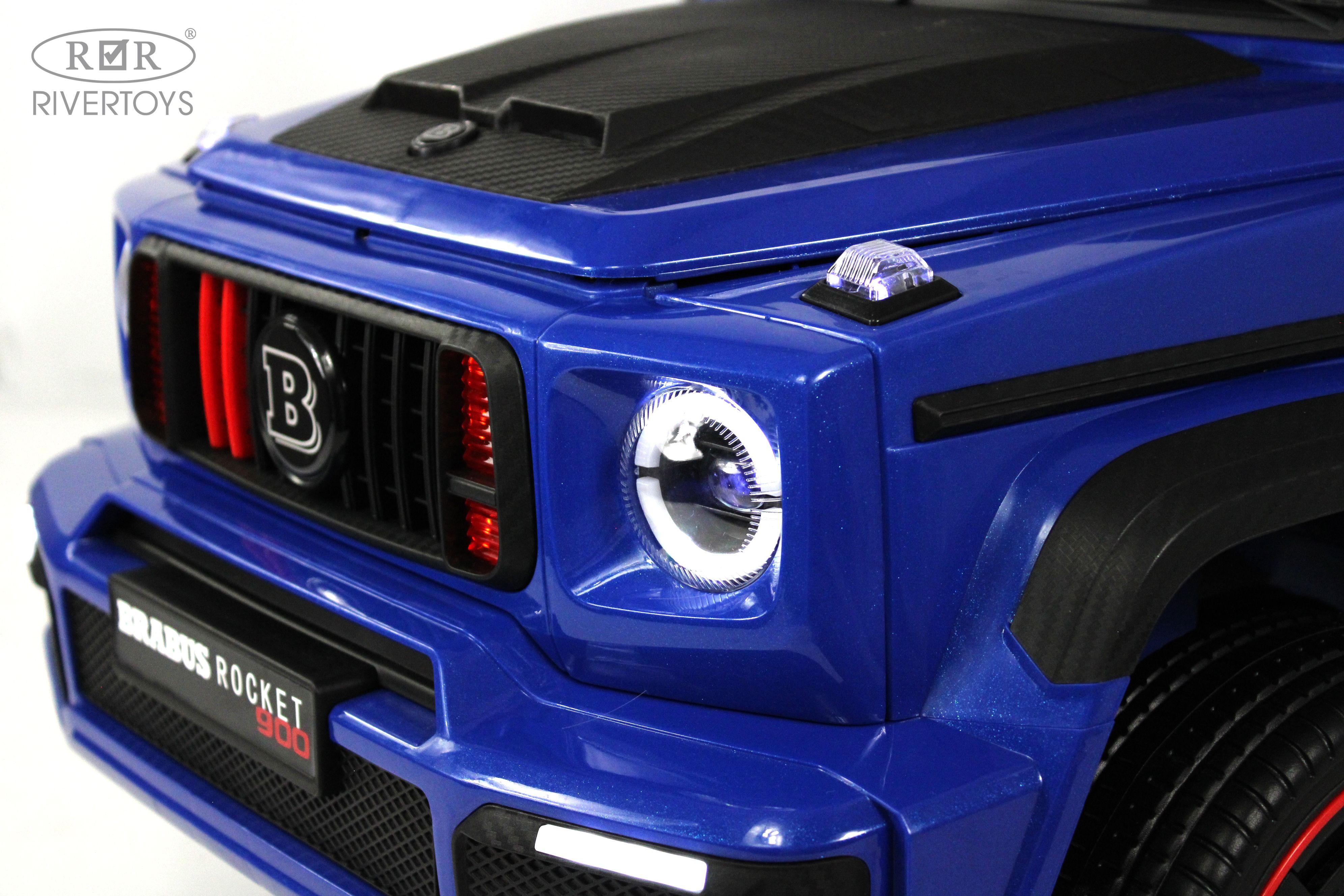 Электромобиль RIVERTOYS Mercedes Z999ZZ-BLUE С пультом ДУ - фото 15